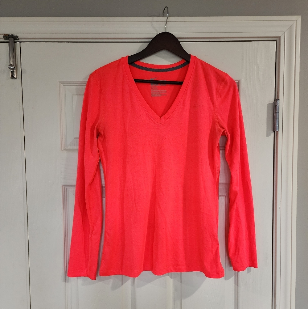 Nike Dri Fit Long Sleeve Top Size S